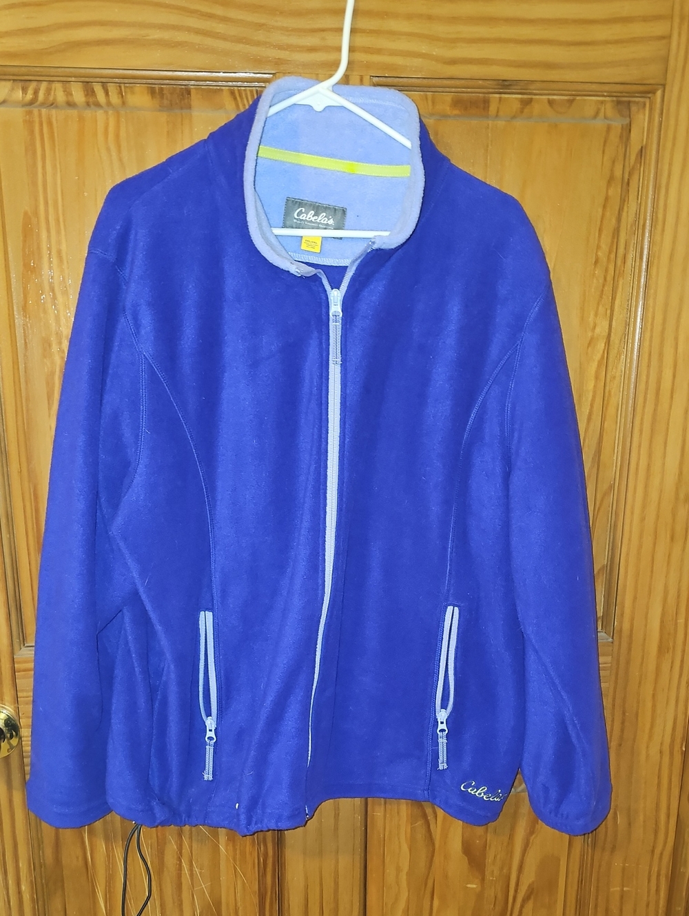 Cabela's Women's Grape And Lilac Purple  Fleece Zip Jacket